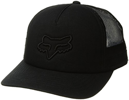Fox Junior's Head TRIK Trucker HAT, Black, OS