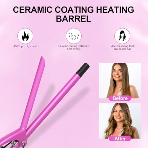 Dan Technology 23513 Small Ceramic Curling Wand With Adjustable Temperature For Tight Curls On Short & Long Hair thumb #1