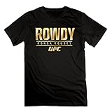 Man Ronda Rousey Black Haymaker Tri-Blend T-Shirts 100% Cotton