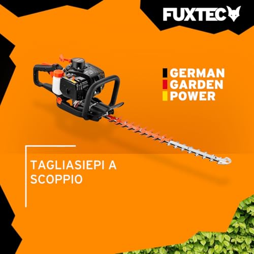 Fuxtec Tagliasiepi A Scoppio FX-MH123ECO – Potente Potasiepi Con Lama Professionale Da 600 Mm, Impugnatura Ergonomica E Motore 2 Tempi - 2