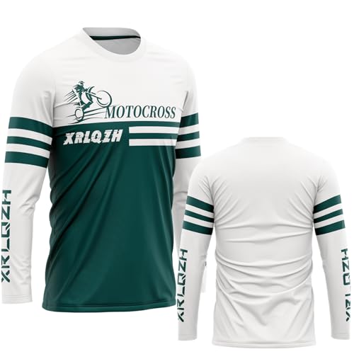 Men's Cycling Jersey MTB Tops,Downhill Jersey Wear Cycling，Motocross Shirt Long Sleeve MX MTB Men’s Cycling Jerseys,men's Downhill Jersey, Mens Road Bike Shirt, (TYP-9,3XL)