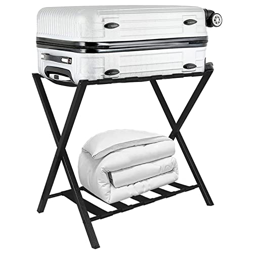 Support de valise pour chambre d'amis et étagère de sol - 4