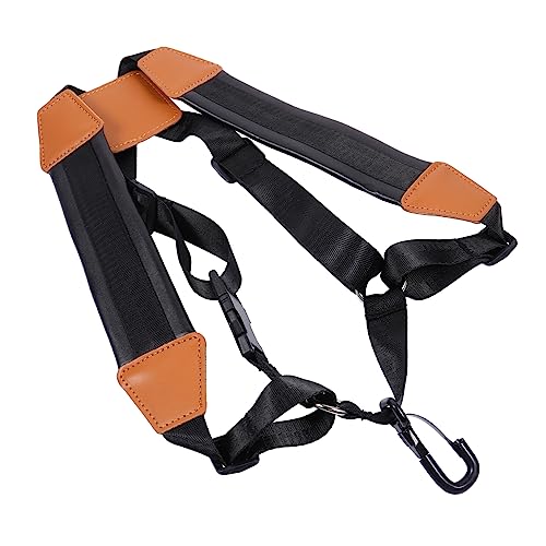 CIMAXIC Universal Saxophone Harness Neck Shoulder Straps Soft Padded for Comfort Ideal for All Sax Players
