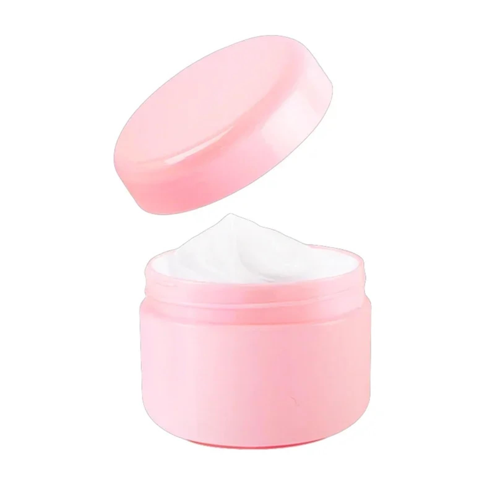 Kosmetiktiegel 30/60Pcs 10/20/30/50/100/150g Nachfüllbare Flaschen Rosa Kunststoff make-up Gläser mit Deckel Reise Lotion Creme Behälter Kosmetik Topf FüR Lotion, Lippenbalsam, Creme(30PCS_150G)