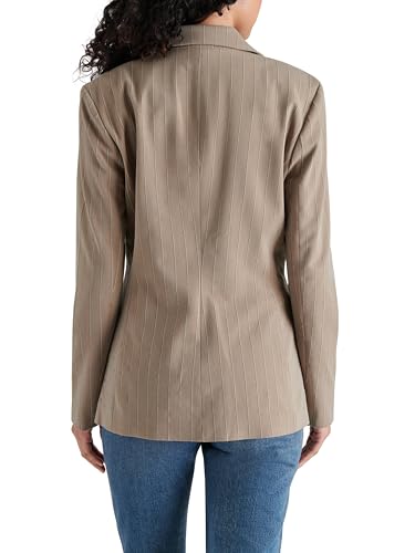 Steve Madden Apparel Women's Harlow Blazer Brown4
