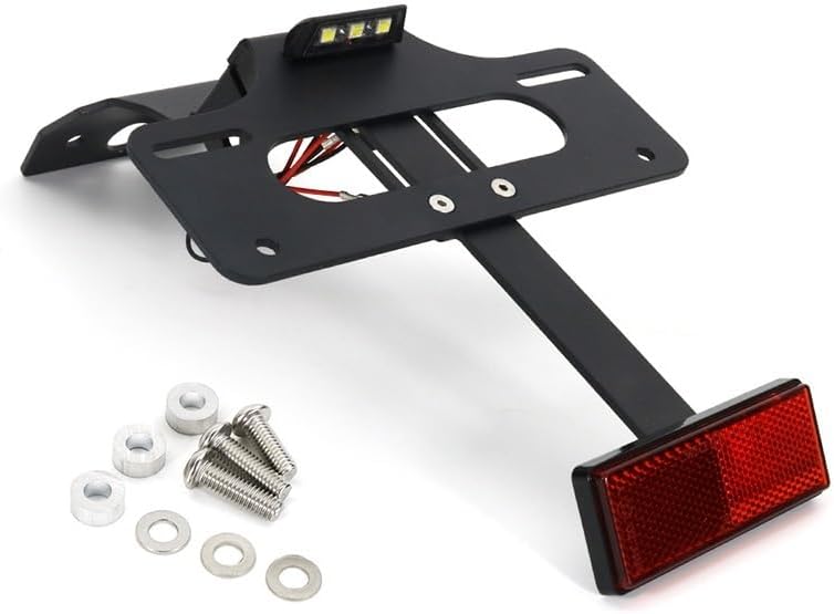 License Plate Tail Frame Holder Bracket Tail Tidy Fender Eliminator Kit Compatible with CRF300L CRF300RALLY CRF300RX CRF300RL Rear