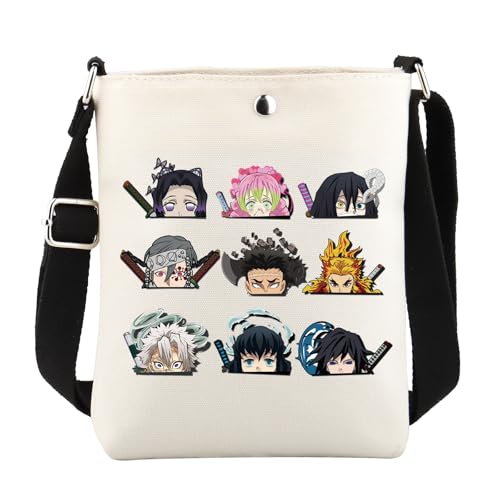 VAMSII Anime Themed Gift Anime Inspired Crossbody Bag Animes Merch (Night DD MB)
