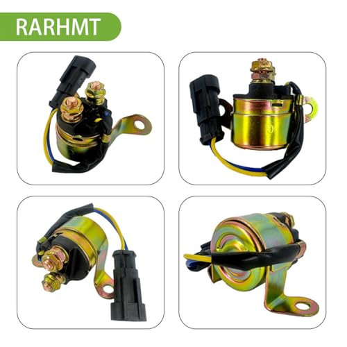Image of Starter Solenoid Relay for Polaris Ranger RZR Sportsman 4010947 | Replaces 401200, fits Hawkeye Trailboss 325-1000cc ATV, copper contacts, heat resistant, plug-and-play OEM replacement