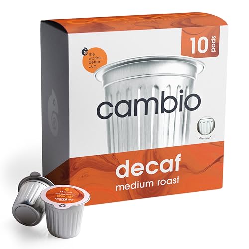 Cambio Roasters Organic Decaf Coffee K-Cups, 10 Count