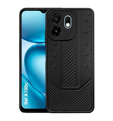 T20 For Itel A100c 4G Back Cover Black New 1 Itel A100c 4G Back Cover Black