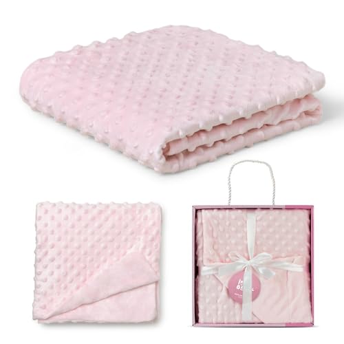 Interbaby Couverture Microfibre Rose 881