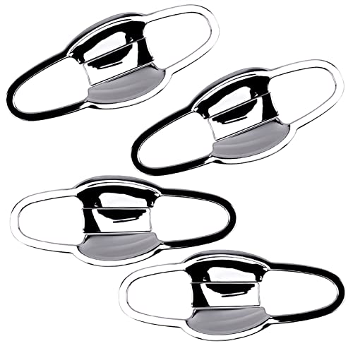 �Ԃ̊O���̃h�A�n���h�� �p RAV4 2013-2018 8pcs / Set Car Door Handle Bowl Insert Cup Cover Trim Molding Decor ChromeABSFit�̏ꍇ