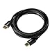 immagine 6LINKUP - Cavo DisplayPort DP8K (Certificato VESA) HBR3 DSC 1.2 | 8K 5K 4K 3K 2K | 60 120 144 240 Hz | UHD QHD FHD | Ad Estrema Alta Velocità | Placcato Oro | 28AWG Robusto - 3 Metri