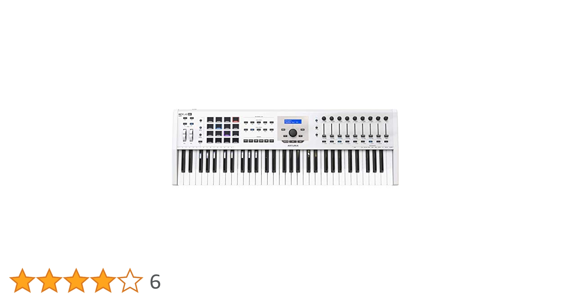 Arturia Keylab 61 mk2 midiキーボード Amazon | Arturia Keylab 61 Essentials、USB MIDIキーボード61