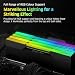 KLEVV CRAS V DDR5 RGB 32GB (2X 16GB) 6000MHz CL30 Gaming-Arbeitsspeicher RAM Kit XMP 3.0 Hochleistungs-Übertaktung 30-36-36-76