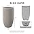 Kante 24 Inch Tall Round Concrete Planter, Large Indoor Outdoor Plant Pots with Drainage Hole and Rubber Plug, Modern Decorative Garden Pots for Home Patio Porch, Textured Weathered Concrete