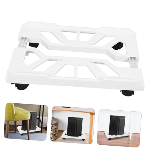 Soporte para CPU de piso para computadora TEHAUX, con ruedas, diseño robusto para mejorar la ventilación, uso en oficina en casa miniatura 7