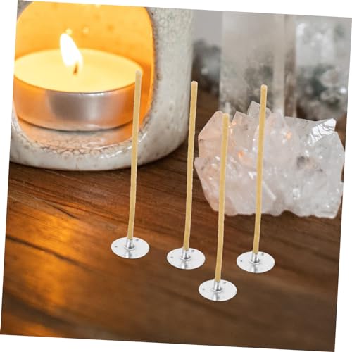Mechas para velas Tofficu preenceradas 100 pcs miniatura 7