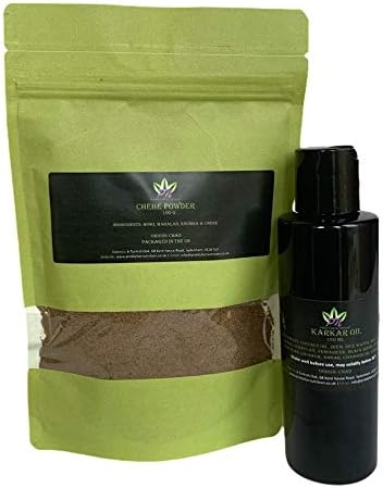 Authentic Traditional Chebe powder from Chad 100g with Karkar oil 120ml