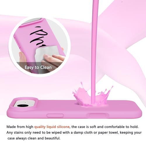 Image of iPhone air Case Silicone,Soft Microfiber Lining(Pulm Pink)