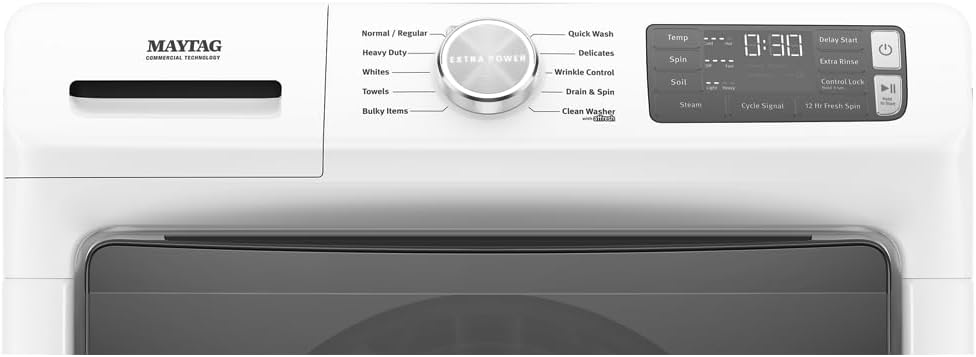 Maytag 4.5 cu ft. Front Load Washer with 12-hour Fresh Spin Option
