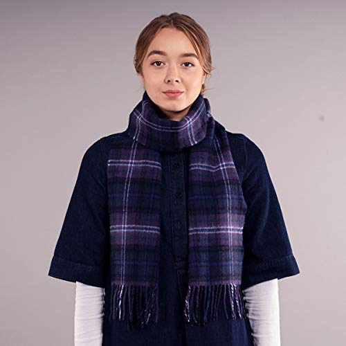 Scotland Forever Tartan Lambswool Scarf2