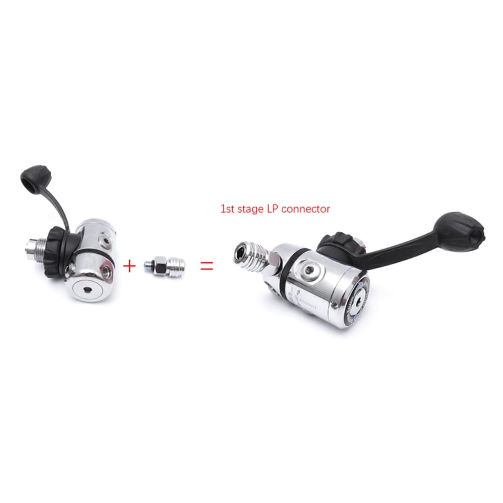 Tauchen BCD Standard Stecker BCD Stecker auf 3/8-24 Niederspannungs-Gewindeanschluss Scuba Diving Connector