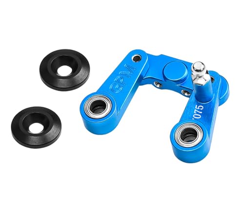 ASRUS RACING GPM �^�~�� BB-01 �ԗp �ƌ݊��������� BBX048-SB 7075 �X�e�A�����O�A�Z���u��GPM BBX048-SB 7075 STEERING ASSEMBLY COMPATIBLE WITH TAMIYA 1/10