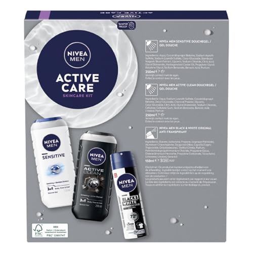 Nivea Men Active Care Verzorgingsset – Deo & Douchegel - View 2