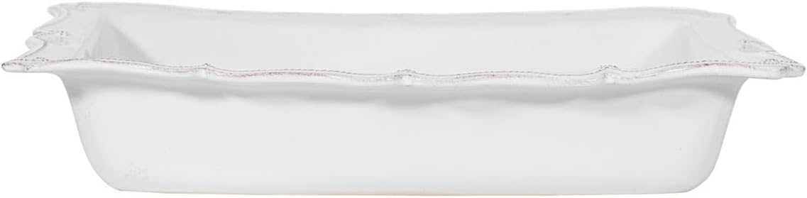 Juliska Berry & Thread Rectangular Baker (Whitewash, 17")