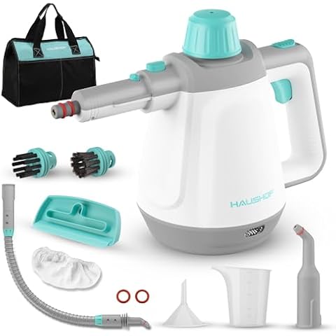 HAUSHOF Nettoyeur Vapeur à Main 450 ml Cover