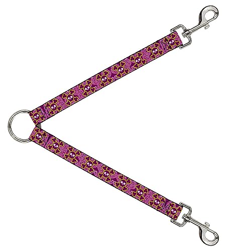 Correa de calaveras multicolor Buckle-Down DLS-W32906 con diseño de cachemira resistente 2