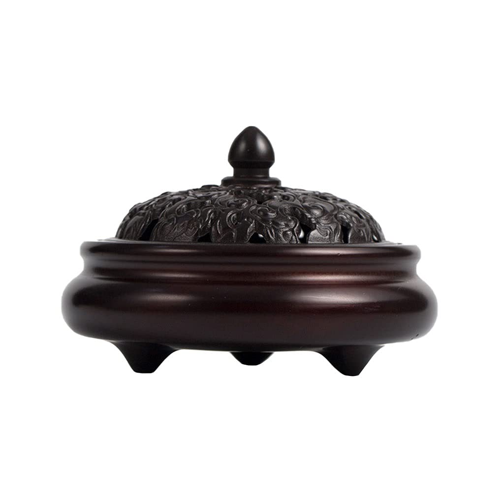 Räucherstäbchenhalter Räucherbrenner Reiner Kupfer Haushalt Indoor Kleine antike Zen Räucherbrenner Weihrauch Stick Sandelholz Aromatherapie Weihrauchbrenner Ornamente Räucherstäbchen Halter ( Color :