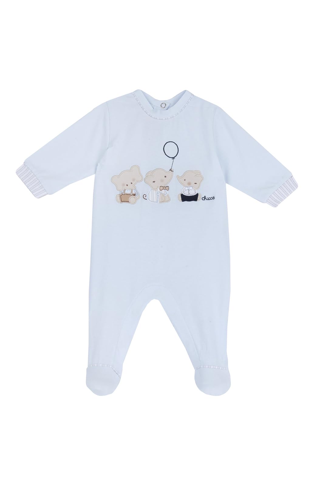 Tutina Neonata Chicco In Cotone - Morbida Con Apertura Frontale, 0-24 Mesi