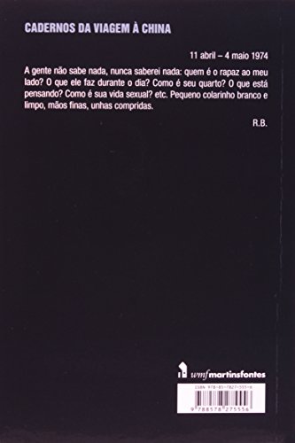 Cadernos da viagem a China