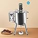 DCEHKR 30L 8Gal Heating Mixing Filling Machine, Liquid Paste Lipstick Filler, Lipstick Mixing & Filling Machine with 0-300℃ Adjustable Temperature, Lipstick Candle Heat Filler, 20-45 Bottle/Min