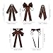 Fashion Shirt Tie School Uniform Bows College Styles Artistic Youth For Daily Outfits Date Collar Bows