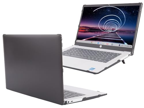 mCover Case ONLY Compatible for 2024 or Later 14-inch HP Chromebook 14a-NFxxxx Series Laptop Computer (NOT Fitting Any Other HP Models)- Black