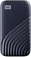 WD 2TB My Passport SSD External Portable Solid State Drive, Blue, Up to 1,050 MB/s, USB 3.2 Gen-2 and USB-C Compatible...
