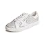 Ice Silver Glitter White Star Laceup 1405