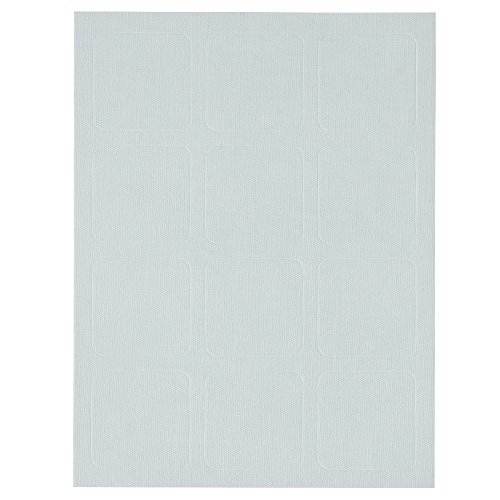 ゆにねーむ 洗濯 タグ に貼る シール 無地 12ピース×1シート UN-151