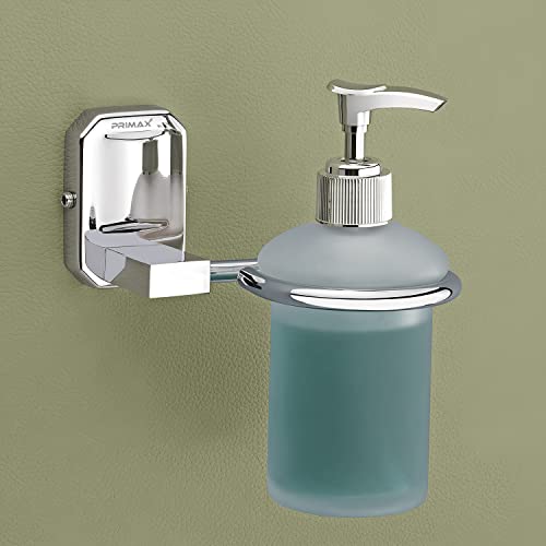 Image of Primax Stainless Steel 304 Grade Cute Liquid Soap Dispenser /Shampoo Dispenser /Hand Wash Dispenser /Bathroom Accessories(Chrome) - Pack of 1