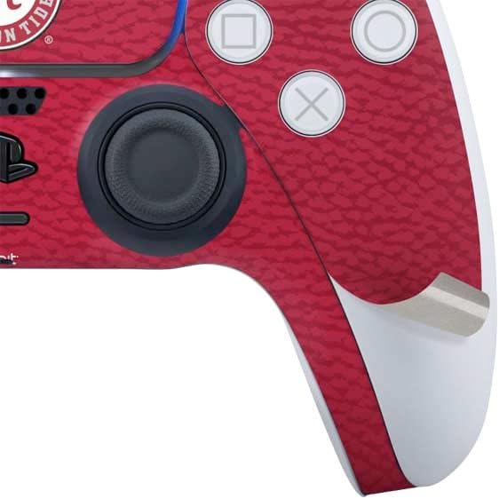 Skinit Decal Gaming Skin Compatible with PS5 Controller - Officially Licensed University of Alabama University Seal Design