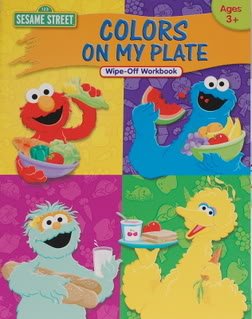 Paperback Colors on My Plate (Sesame Street) Book