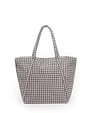 BAGGU Cloud Bag - Black & White Gingham