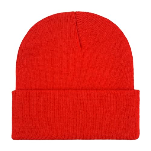 AUNUT Knit Cuffed Beanies for Men & Women, Warm Stretchable