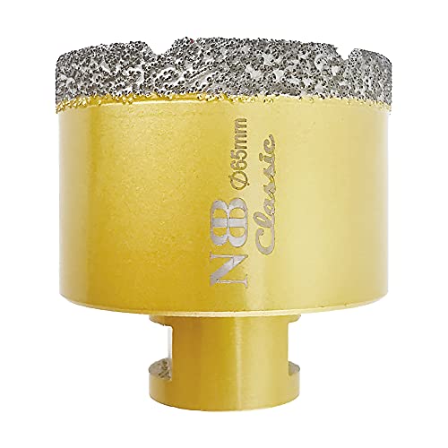 NBB vacuum brazed diamond hole saw with M14, Classic Golden type