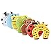 Bluestar 7Pcs Cartoon Animal Foam Door Stopper Cushion,Decorative Holder Lock Safety Guard Finger Protection for Children Kids Baby