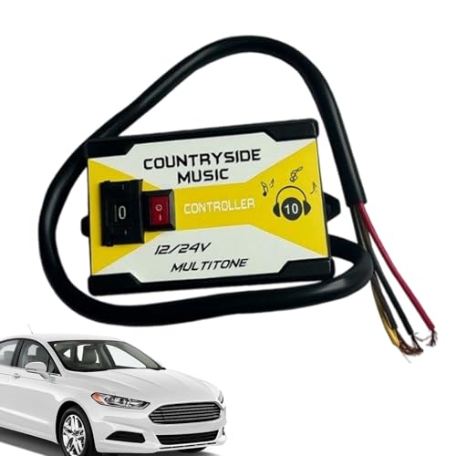 Controlador de sonido de claxon multitono para personalizar la bocina de tu coche 7