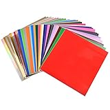 【Varios colores】 Nuestras películas de vinilo incluyen negro, rosa, morado, azul, blanco, dorado y otros colores. Proporcionan un arco iris completo de colores vibrantes para todos sus proyectos de manualidades. Personalice sus botellas, ventanas de automóviles, paredes y más.